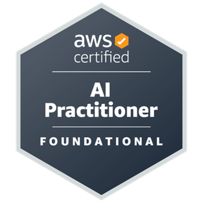 Amazon Web Services certification badge