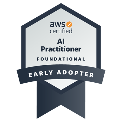 Amazon Web Services certification badge
