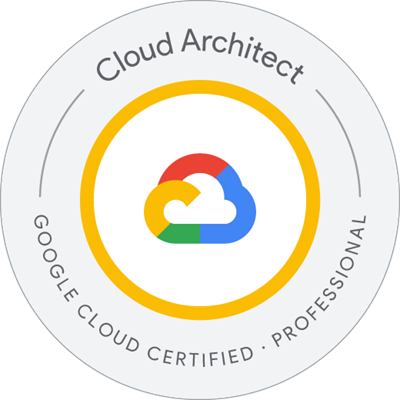 Google Cloud certification badge